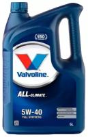 Синтетическое моторное масло VALVOLINE All-Climate Diesel C3 5W-40, 5 л