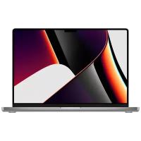 16.2" Ноутбук Apple Macbook Pro Late 2021 3456×2234, Apple M1 Max, RAM 64 ГБ, SSD 512 ГБ, Apple graphics 32-core, macOS, серебристый