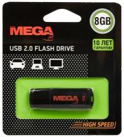 Флеш-память ProMega jet, 8Gb, USB 2.0, чер, PJ-FD-8GB-Black