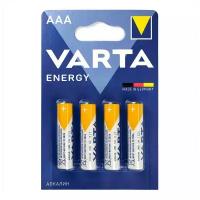 Батарейка алкалиновая VARTA ENERGY 4103 LR03 (4шт)