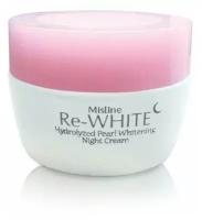 Ночной отбеливающий крем для лица Mistine Re-white Night Cream. 30 мл