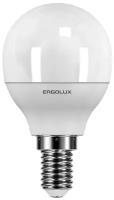 Упаковка 10 шт. Лампа светодиодная Ergolux 12144, E14, G45, 7Вт