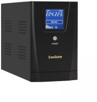 Источник бесперебойного питания EXEGATE SpecialPro Smart LLB-2200. LCD. AVR.4C13. RJ. USB <2200VA/1300W, LCD, AVR, 4*C13, RJ45/11, USB, металличес