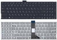 Клавиатура для ноутбука Asus K501, A501 черная с подсветкой