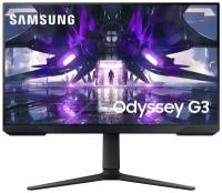 27" Монитор Samsung Odyssey G3 S27AG320NM, 1920x1080, 165 Гц, *VA, черный