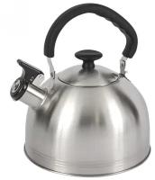 LUMME Чайник со свистком LU-268 3 л, серый оникс