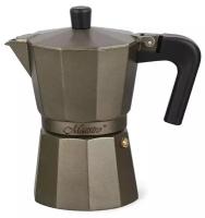 Кофеварка Maestro MR-1666-6BR "Espresso Moka" 300мл, коричневая