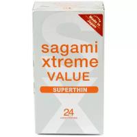 SAGAMI Xtreme 0.04 мм ультратонкие 24 шт