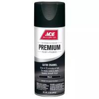 Эмаль ACE Paint Premium универсальная, black, глянцевая