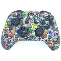 Защитный силиконовый чехол Controller Silicon Case для геймпада Microsoft Xbox Wireless Controller Street Graffiti (Уличные Граффити) (Xbox One)