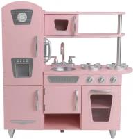 Игровой набор Kidkraft Кухня детская из дерева Винтаж, розовый (Pink Vintage Kitchen)