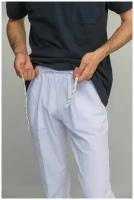 Мужские медицинские брюки стрейч / до больших размеров / брюки для повара/ универсальные / на любой рост