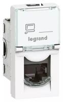 Legrand (Легранд) Розетка интернет RJ45 Mosaic кат. 6 FTP 1 модуль 076562