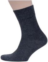 Мужские бамбуковые носки Grinston socks (PINGONS) антрацит