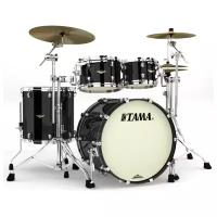 Tama MA42TZS-PBK Starclassic Maple Lacquer Finish ударная установка из 4-х барабанов, цвет черный, клён