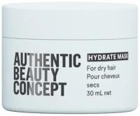 AUTHENTIC BEAUTY CONCEPT Hydrate Mask 30 ml / Увлажняющая маска для волос 30 мл