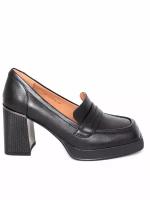 Туфли Dino Ricci женские демисезонные, размер 39, цвет черный, артикул 256-15-03-01