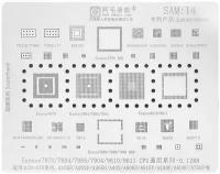 Трафарет AMAOE для SAMSUNG SAM14 T:0.12mm