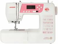 Швейная машина Janome 3160 PG белый/розовый