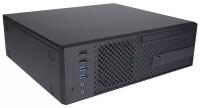 Компьютерный корпус InWin "CJ708BL", с блоком питания IP-S265AU7-2 80plus Bronze 265Ватт, SFF, Micro-ATX, mini-ITX, 305x95x276мм, сталь, черный