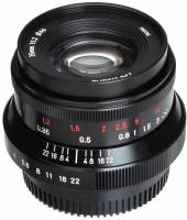 Объектив 7artisans 35mm F1.2 II micro 4/3, черный