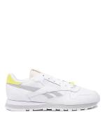 Кроссовки Reebok Classic Leather, размер 6,5 US, белый, серый