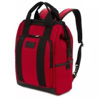 Рюкзак городской SWISSGEAR Doctor Bag, 3577112405 красный/черный 16,5"