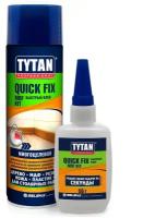Клей двухкомпонентный цианакрилатный для МДФ прозрачный, TYTAN Professional 62925Р (200мл)