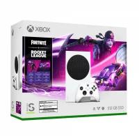 Игровая приставка Microsoft Xbox Series S 512 ГБ SSD, белый/черный