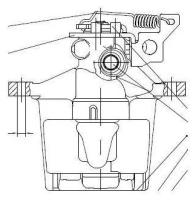 CF102068 Суппорт тормозной FORD MONDEO TURNIER 00- зад. прав. D 38