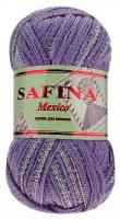 Пряжа К "SAFINA" Mexico (100 г) 003 (сиреневый)/ 2 мотка