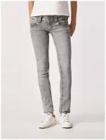 Джинсы женские, Pepe Jeans London, артикул: PL204175, цвет: серый (VY1), размер: 30/34