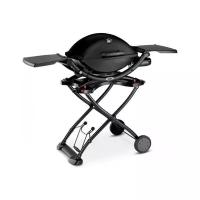 Газовый гриль Weber Q 2200 Black Line с тележкой черный