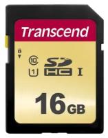 Transcend (ts16gsdc500s) Sdhc Memory Card 16Gb Uhs-i U1