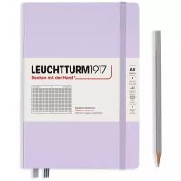 Блокнот Leuchtturm Smooth Colours А5 (в клетку) 125л сиреневый твердая обложка