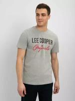 Футболка Lee Cooper, размер XL, светло-серый