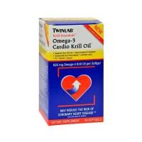 TWINLAB Omega-3 Cardio Krill Oil 625 мг 60капс