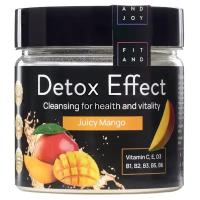 Детокс для похудения, detox коктейль, дренажный напиток, Fit and Joy, для очищения организма и тела, спортивное питание 80гр