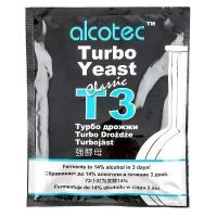 Дрожжи спиртовые Alcotec T3 Turbo, 1 шт. 120 гр