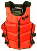 Жилет страховочный плавательный Standart hikeXp, красный, размер XXXL / Спортивный спасательный жилет для рыбалки, водных видов спорта, SUP