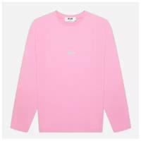 Мужской лонгслив MSGM Micrologo Seasonal Crew Neck