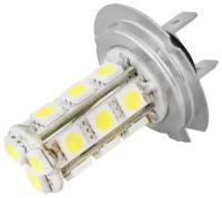 Лампа автомобильная Skyway, светодиодная, H7, 12 В, 18 SMD, набор 2 шт, S08201021