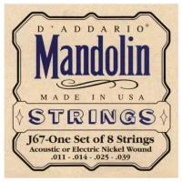 Струны для мандолины D'ADDARIO J67
