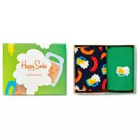 Носки Happy Socks, 2 пары, размер 36-40, мультиколор