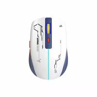 Мышь Marvo M796W, игровая, беспроводная, оптическая, RGB, 3200 dpi, белая