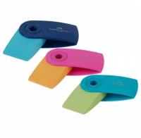 Ластик Faber-Castell Sleeve Mini, прямоугольный, 54 х 25 х 13 мм, в ассортименте