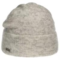 Шапка SEEBERGER арт. 18454-0 TURN-UP BEANIE (серый), размер ONE