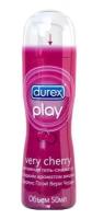 Гель-смазка Durex Play Very Cherry с ароматом и вкусом сочной вишни, 50 мл