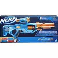 Большой автомат бластер Hasbro Nerf Elite Элит 2.0 Иглпоинт, в комплекте 16 мягких пуль, подарок для мальчика,F0423EU4