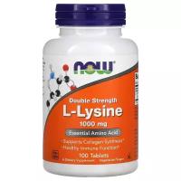 NOW L-Lysine 1000 mg 100 таб